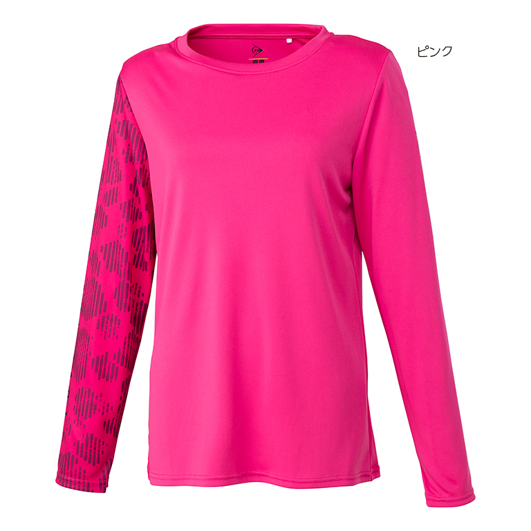 WOMEN'S 23春夏 LONG SLEEVE T-SHIRT DAL-8322W | ダンロップスポーツ