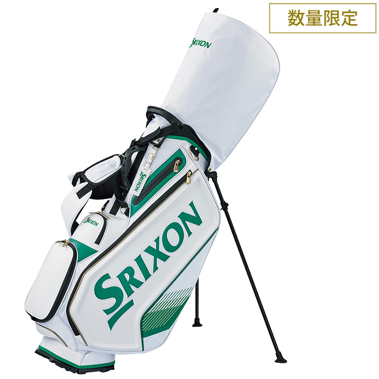 全品送料0円 ダンロップ SRIXON キャディバッグ 白/オレンジ バッグ