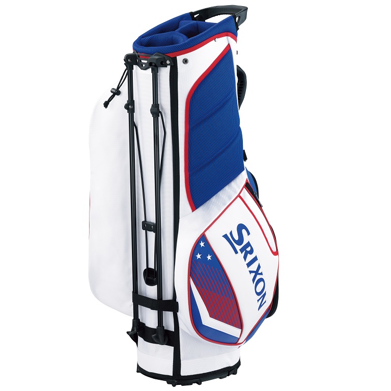 新品 SRIXON スリクソン スタンド式 キャディバッグ レッド - ゴルフ