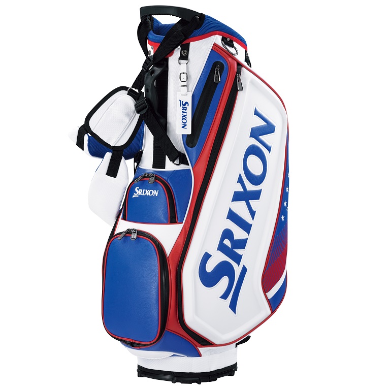 ダンロップ スリクソン キャディバッグ 青 ゴルフバック SRIXON - バッグ