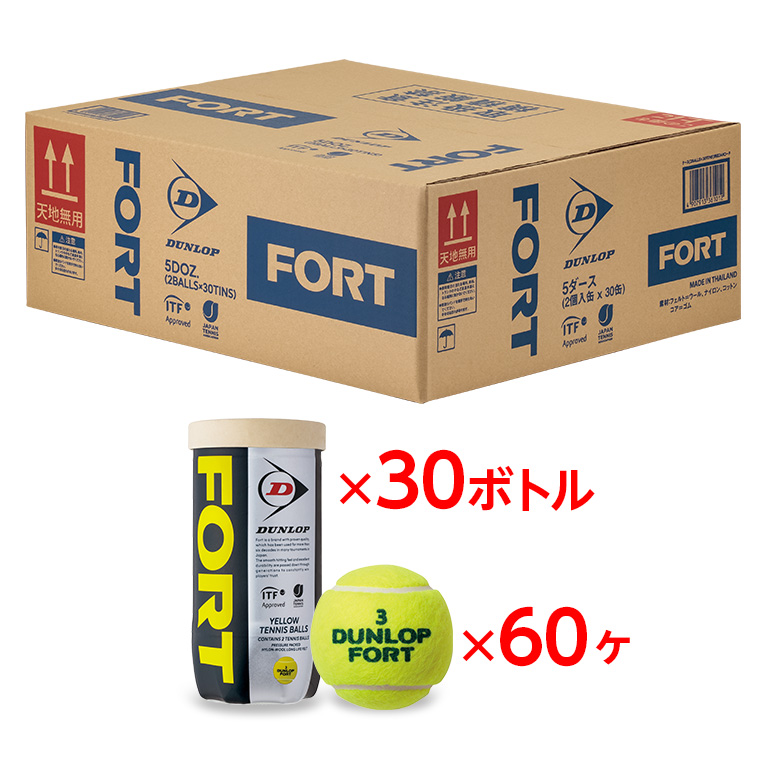 DUNLOP FORT ダンロップ フォート 2球入缶 SDGS | ダンロップスポーツ 