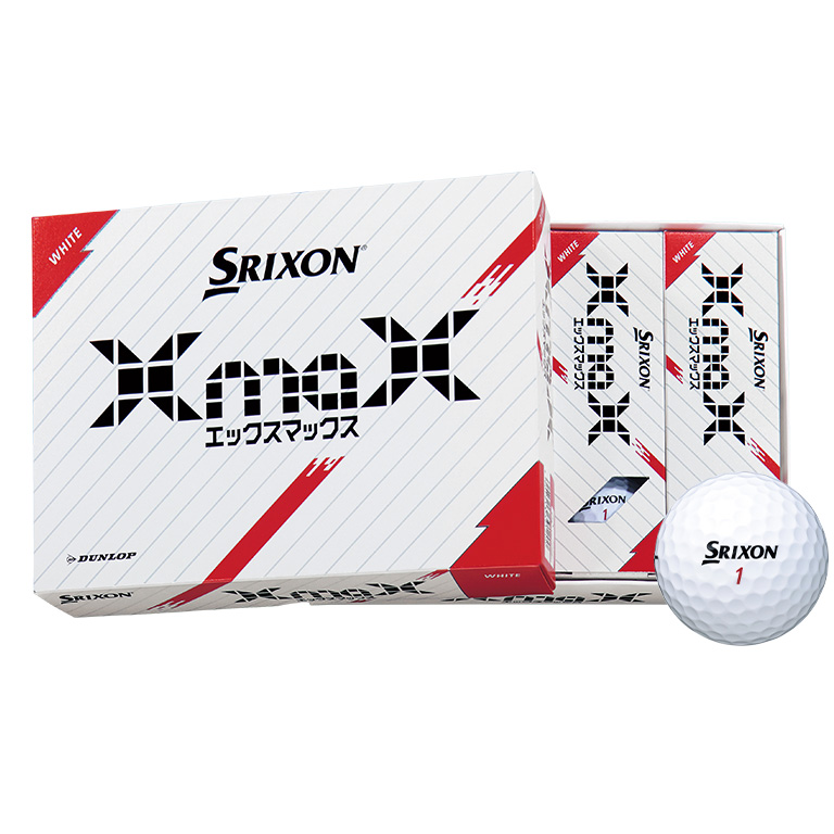 スリクソン XmaX ホワイト １ダース（12個入り）