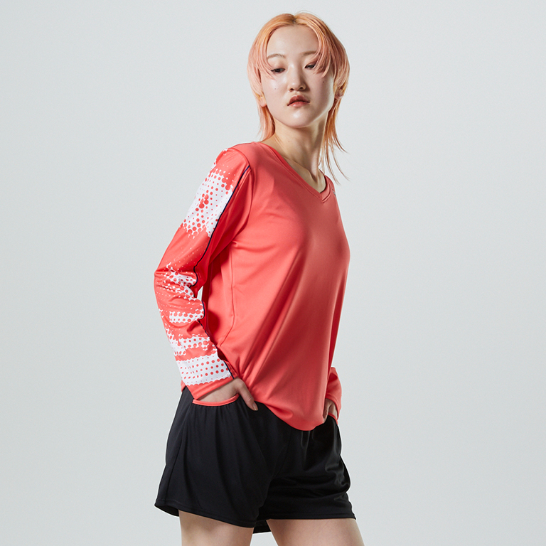 WOMEN'S 24秋冬 LONG-SLEEVE GAME SHIRT DAP-1466W