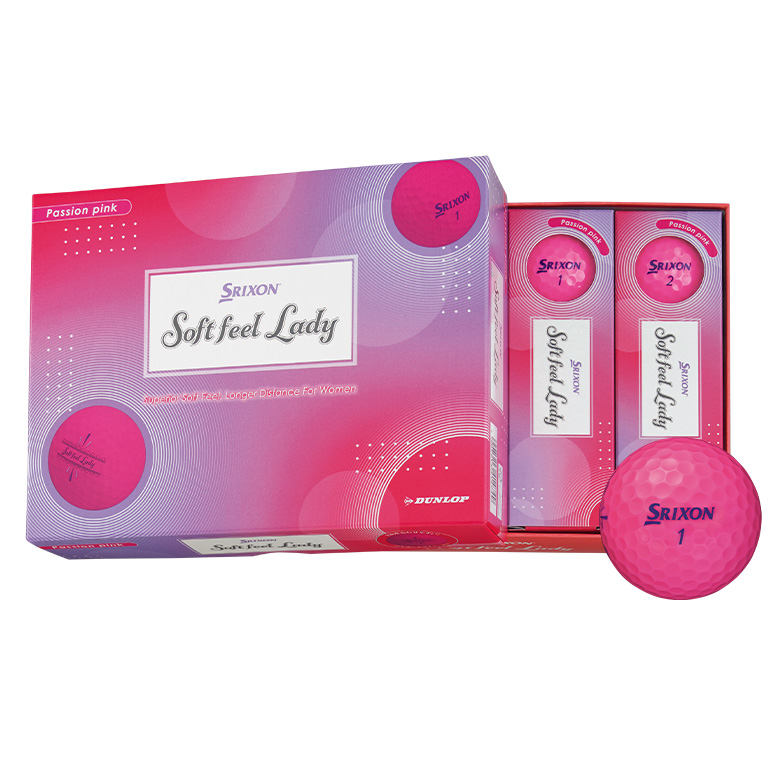 ＼NEW／スリクソン SOFT FEEL LADY パッションピンク 1ダース（12個入り）