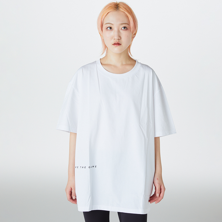 anywhereコレクション UNISEX 24秋冬 OVERSIZE T-SHIRT DASM-8445