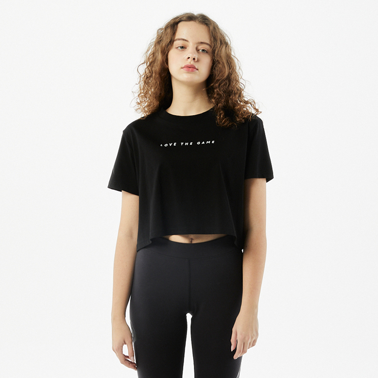 anywhereコレクション UNISEX 25春夏 CROPPED T-SHIRT DASM-8523W