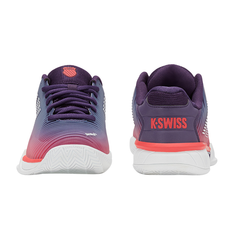 K･SWISS HYPERCOURT EXPRESS 2 WOMEN（PURPLE X PINK）25FWモデル KS96613593PP