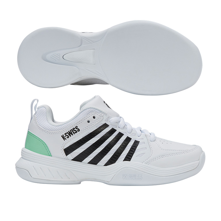 K･SWISS COURT EXPRESS 2 CARPET WOMEN（WHITE X MINT）25FWモデル KS99488118WM