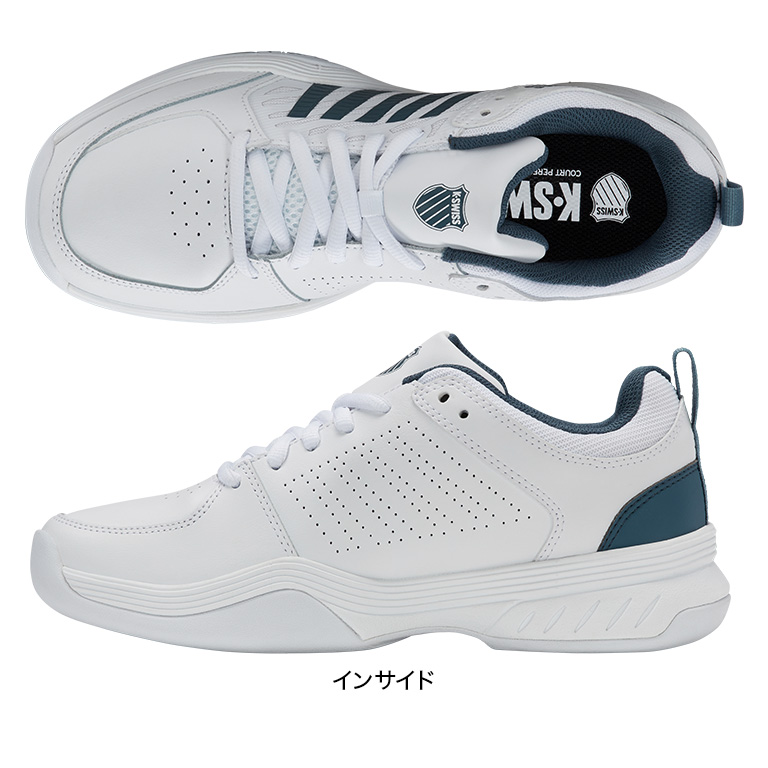 K･SWISS COURT EXPRESS 2 CARPET MEN（WHITE X GREEN）25FWモデル KS09488163WG