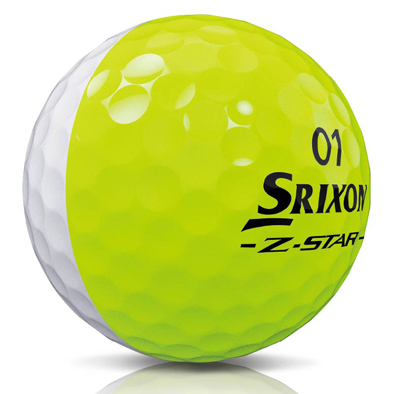 ＼限定カラー／NEW スリクソン Z-STAR ディバイド ホワイトイエロー 1ダース（12個入り）【優しさ】