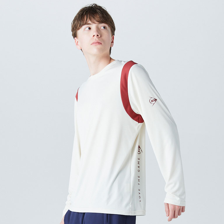 UNISEX 26秋冬 LONG-SLEEVE T-SHIRT DAL-8641 | ダンロップスポーツ