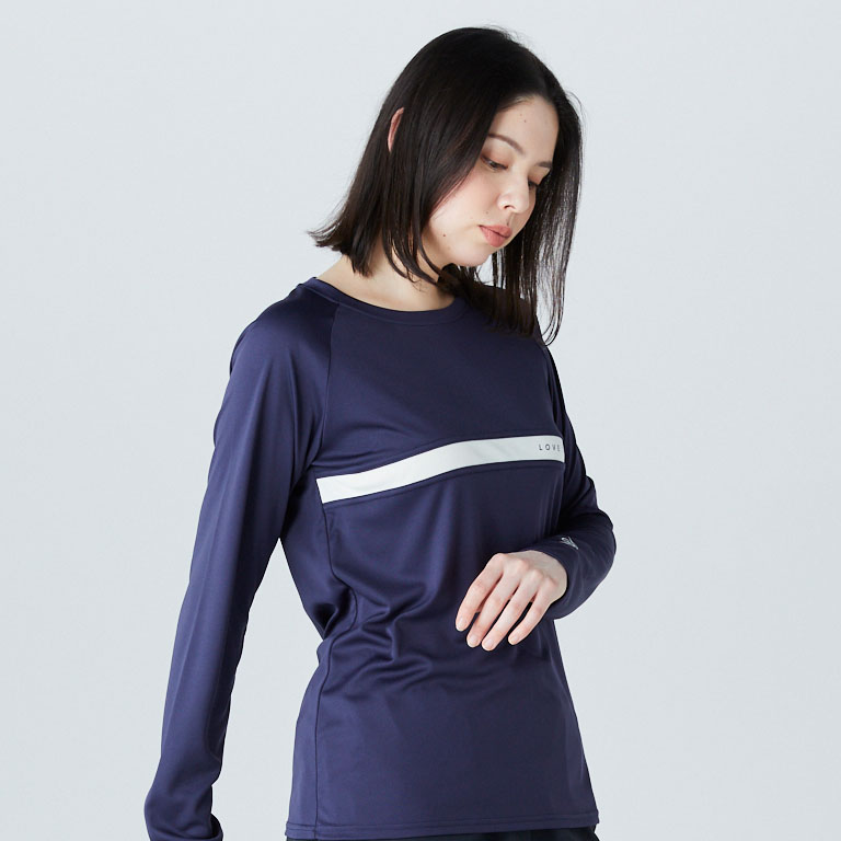 WOMEN'S 26秋冬 LONG-SLEEVE T-SHIRT DAL-8661W | ダンロップスポーツ