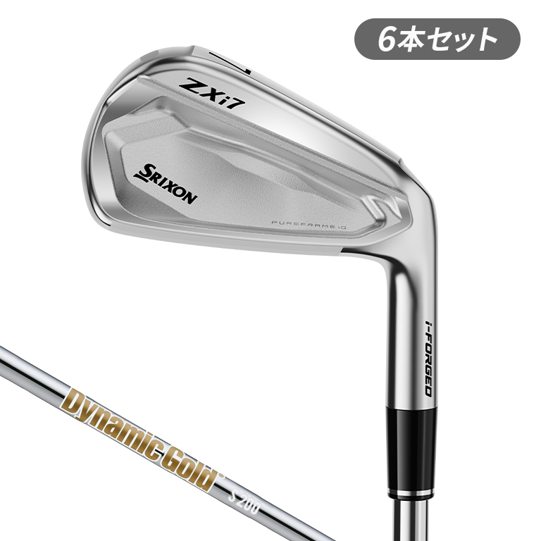 スリクソン Z-FORGED II アイアン ダイナミックゴールド DST シャフト