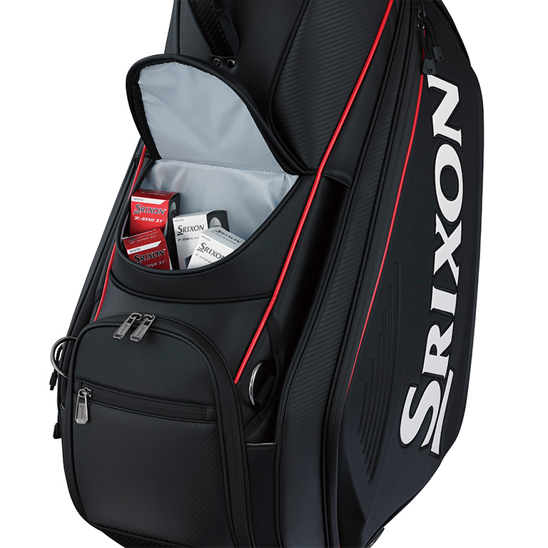  ゴルフ キャディバッグ ブラック Srixon 黒 キャディバッグ ゴルフバック スリクソン ZX メンズ ゴルフ