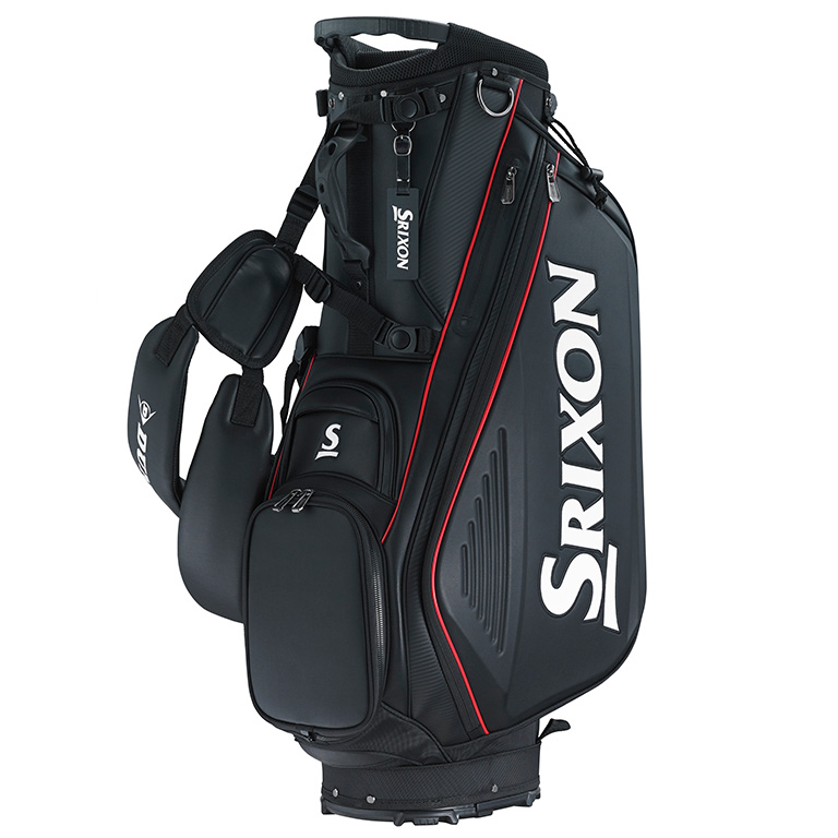 Srixon 黒 キャディバッグ ゴルフバック スリクソン ZX メンズ ゴルフ