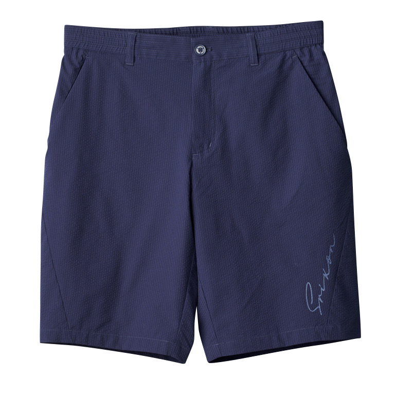 ＼6月発売／【Adaptive style】スリクソン 撥水 シアサッカーストレッチショートパンツ SMB5203