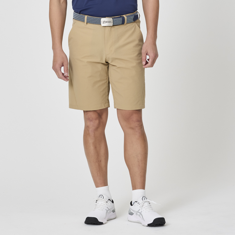 \6月発売/【Adaptive style】スリクソン 撥水 シアサッカーストレッチショートパンツ SMB5203