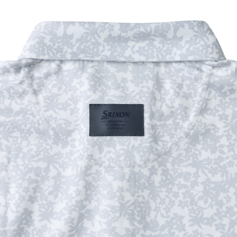 スリクソン フラワープリント 長袖 B.D.シャツ SMS5305【Adaptive