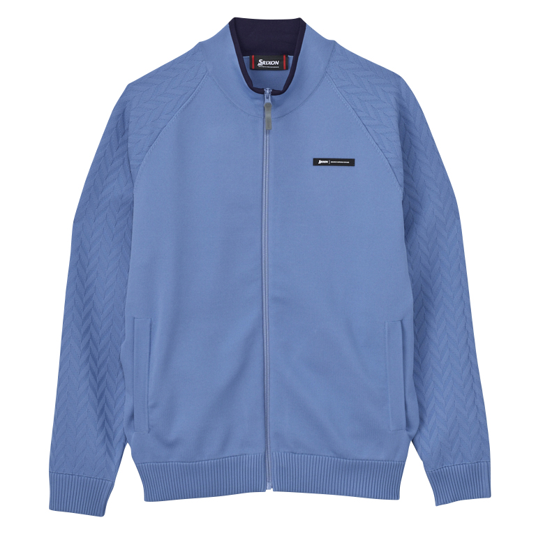 アローパターン 長袖フルジップセーター SMM5401【The SRIXON】25FW