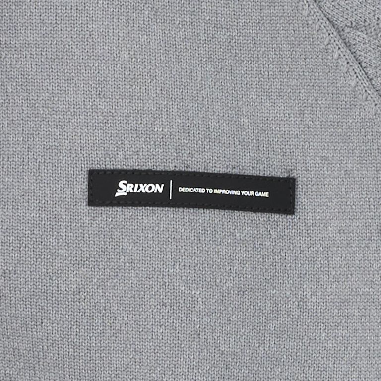 新価格】スリクソン アローパターン 長袖フルジップセーター SMM5401