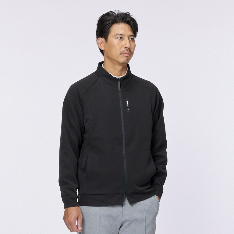 新品 SRIXONストレッチ ハーフジップ長袖ジャケット LLサイズ 定価10，890円 WHOO メンズ スリクソン ブラック×ホワイト　 スリクソン 長袖 ハーフジップの通販