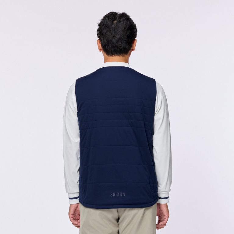 スリクソン 撥水 ストレッチウインドボタンベスト SMW5301【The SRIXON
