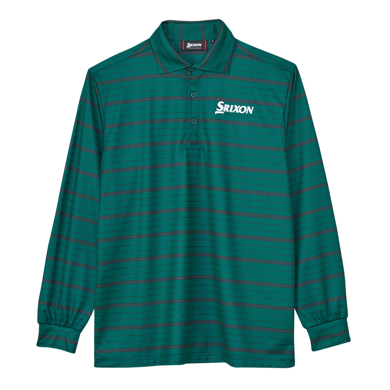 スリクソン マイクロボーダープリント長袖シャツ SMS5356M【M