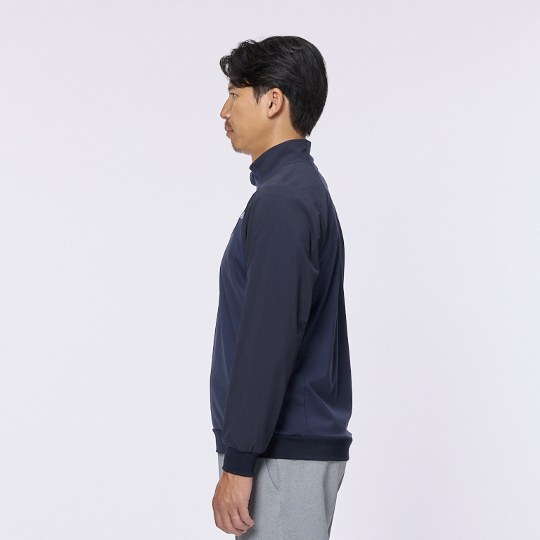 スリクソン カラーブロックハーフジップジャケット SMM5354M【M