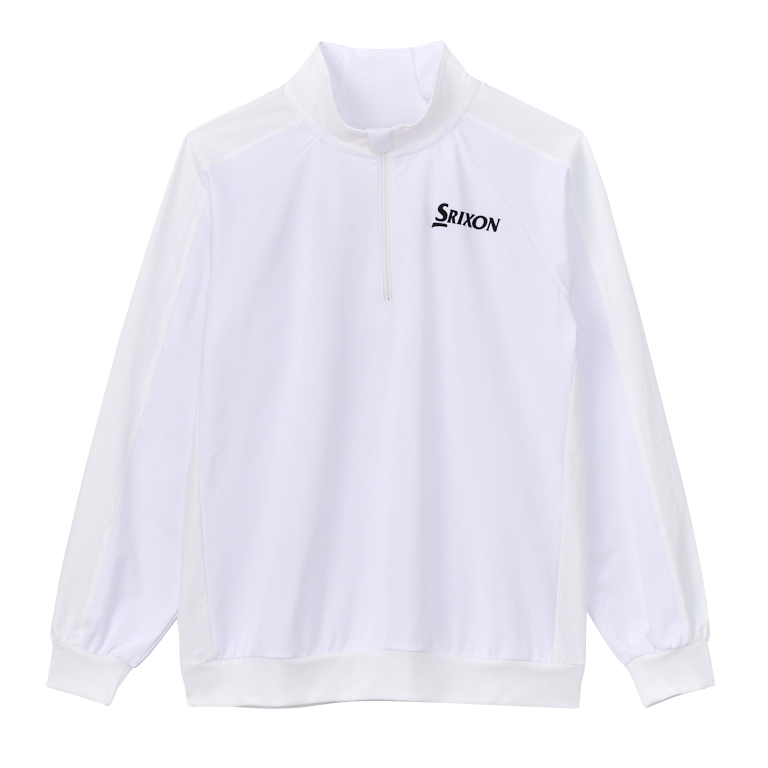 新品未使用★エフロレッセンス ハーフジップウェア Mサイズ スリクソン スリーブラインハーフジップスウエット SMM5355M【M