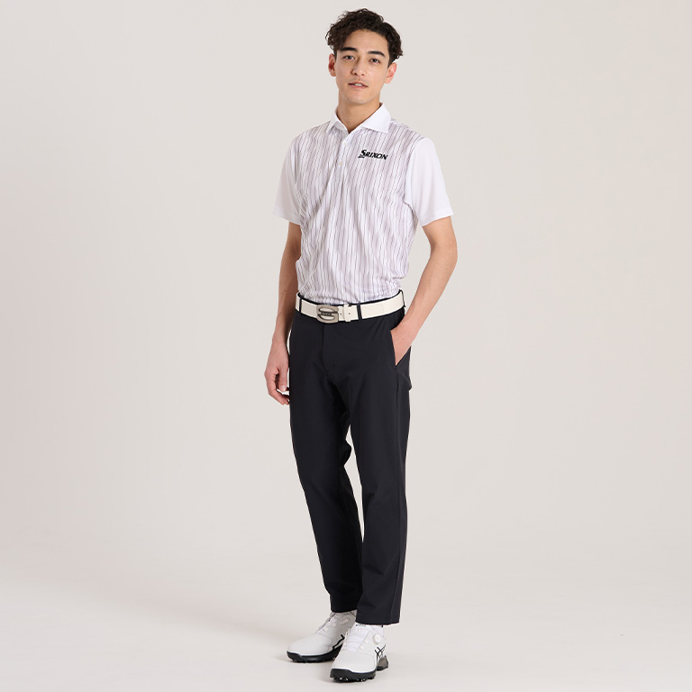 スリクソン 矢絣プリント半袖シャツ SMS6152M【M.collection】26SS