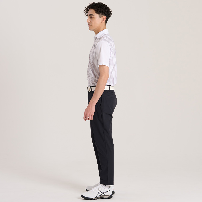 スリクソン 矢絣プリント半袖シャツ SMS6152M【M.collection】26SS