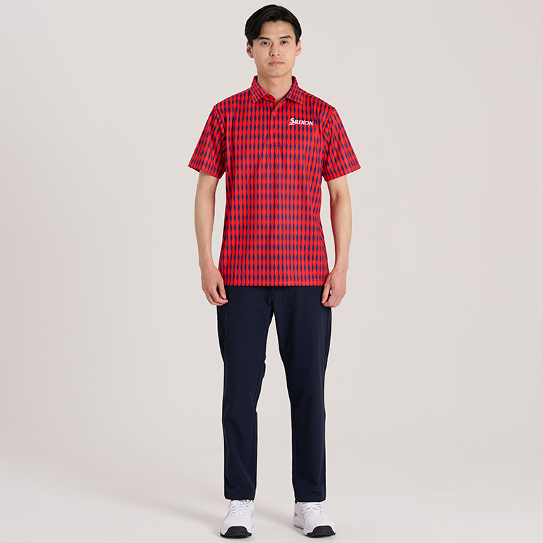 スリクソン 立湧プリント半袖シャツ SMS6153M【M.collection】26SS
