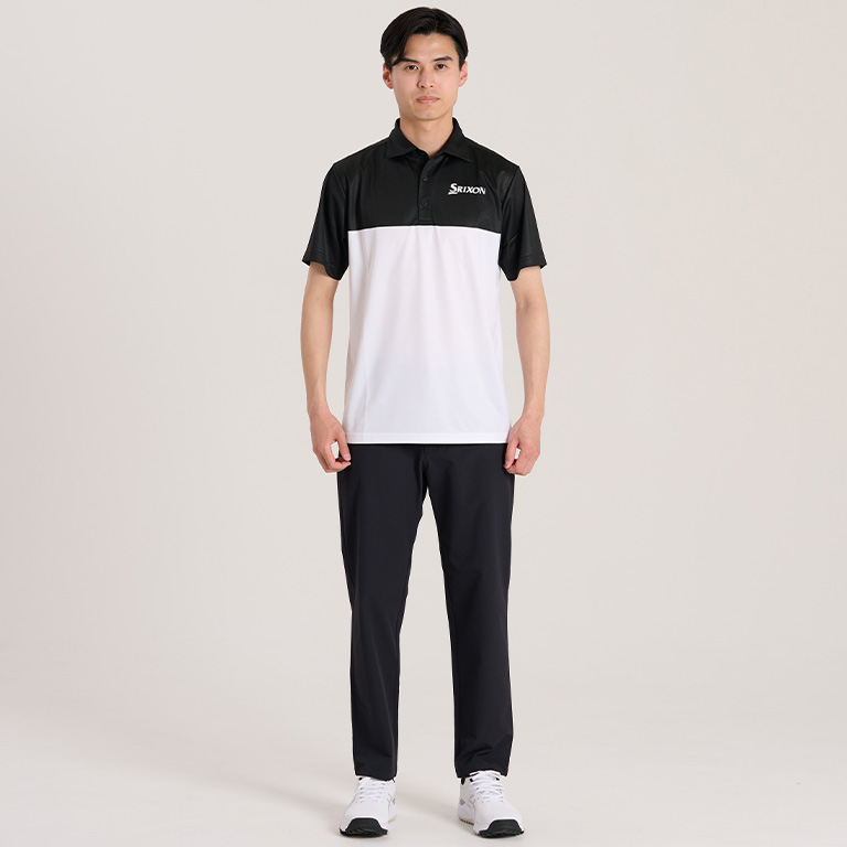 スリクソン カラーブロック半袖シャツ SMS6162M【M.collection】26SS