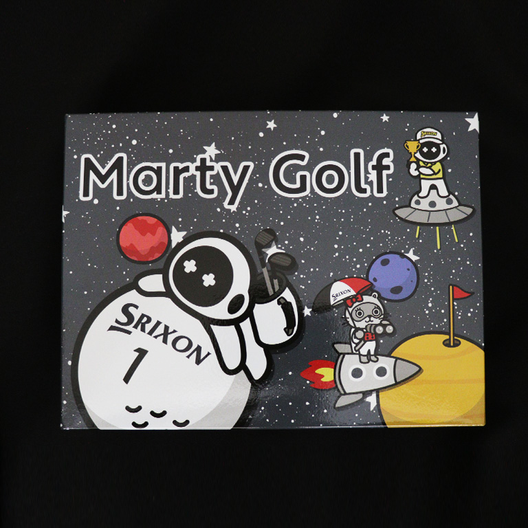 SRIXON Marty Golf TRI-STAR ロイヤルグリーン 1ダース （12個入り