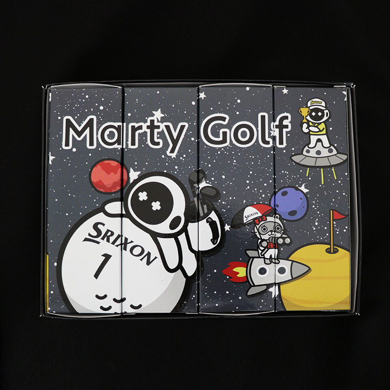 SRIXON Marty Golf TRI-STAR ロイヤルグリーン 1ダース （12個入り