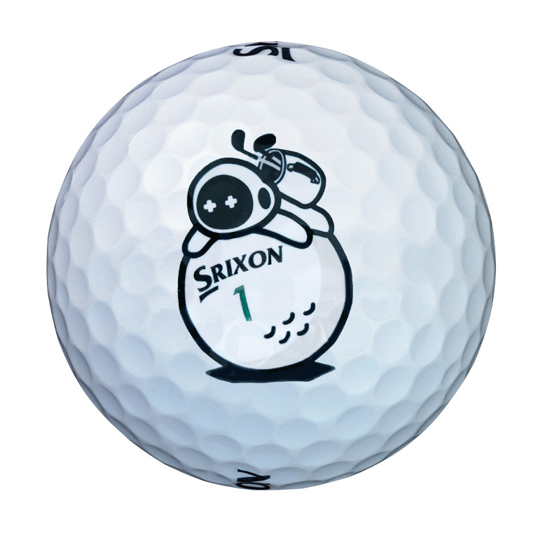 SRIXON Marty Golf TRI-STAR ロイヤルグリーン 1ダース （12個入り